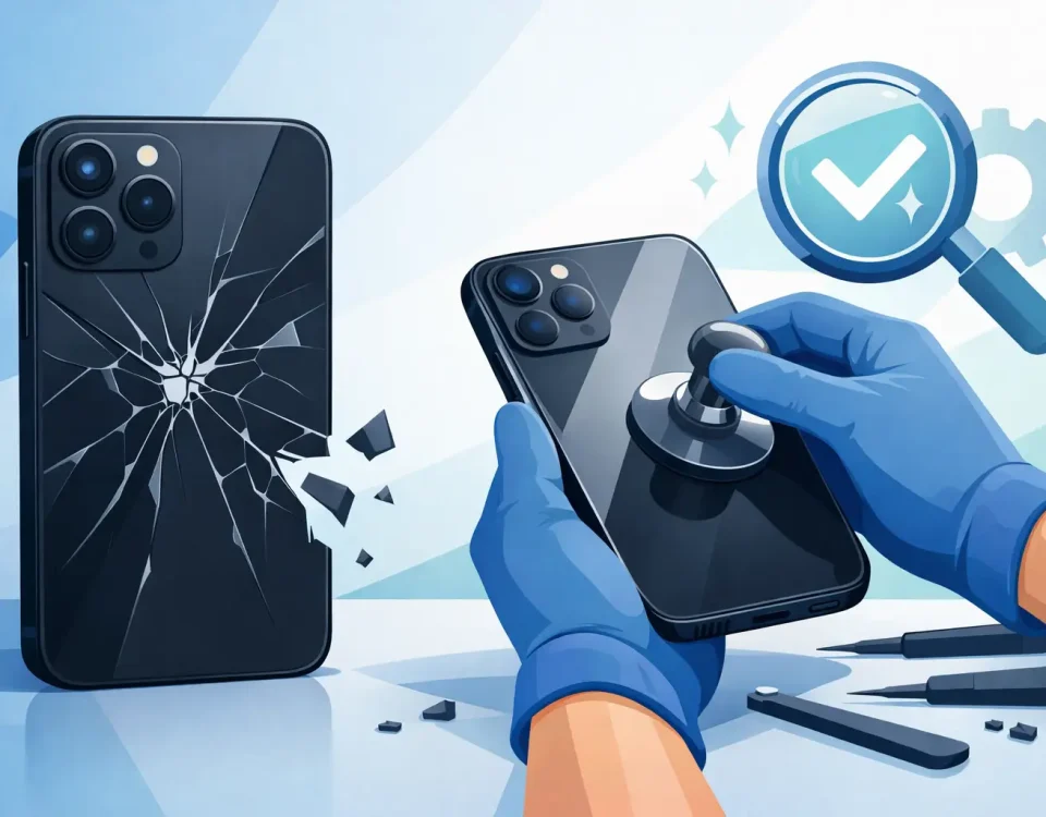 Broken Back Repair: When Back Glass Can Be Fixed