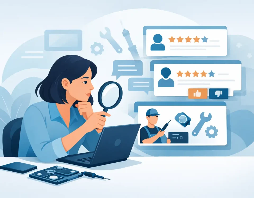 How to Read Electronics Repair Reviews Well