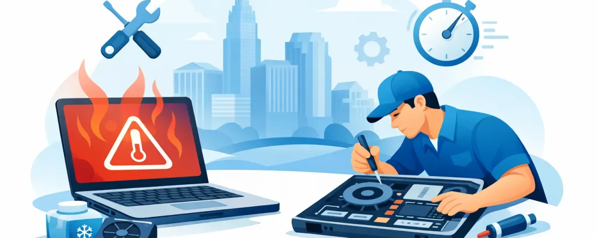 Laptop Overheating Repair Charlotte: Fast Fixes