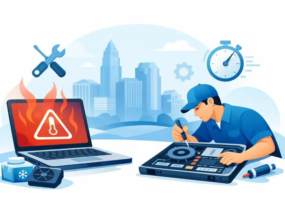 Laptop Overheating Repair Charlotte: Fast Fixes