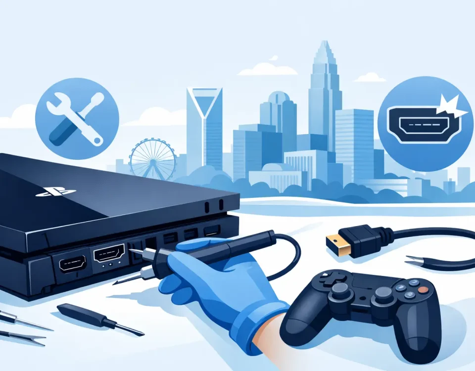 PlayStation HDMI Port Repair Charlotte Help