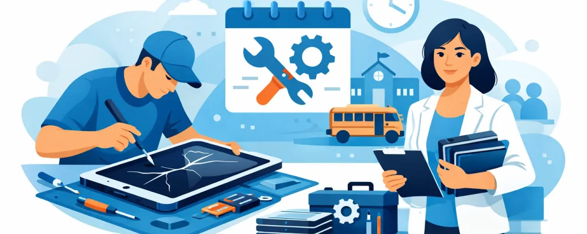 School iPad Repair Service for Busy Districts