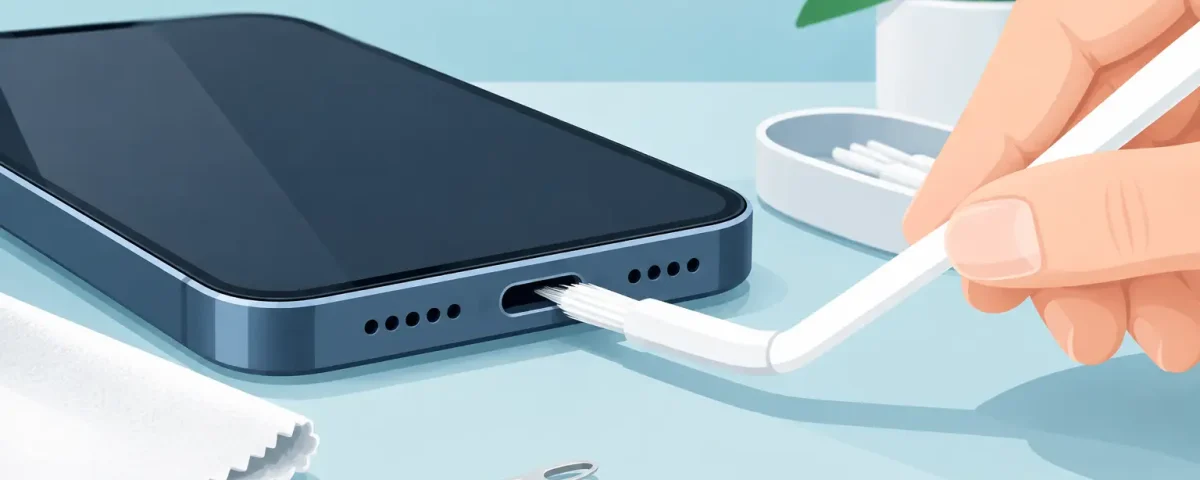 How to Clean Charging Port Without Damage