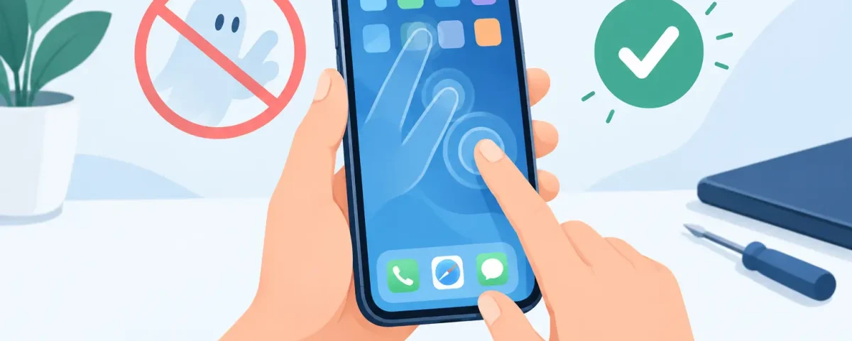 How to Fix Phone Ghost Touches Without Guessing