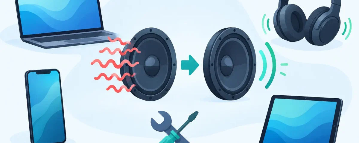 How to Fix Speaker Distortion on Any Device