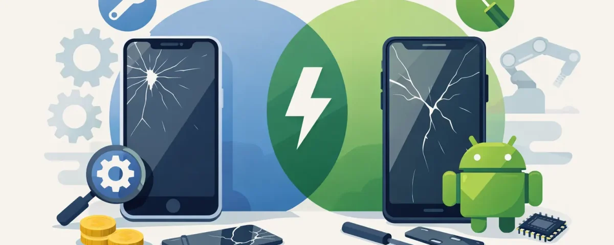 iPhone Versus Android Repair Costs Explained