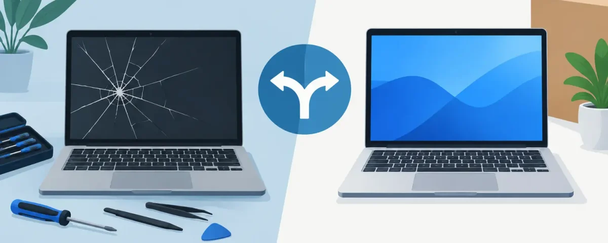 Repair Versus Replace a Damaged Laptop Today