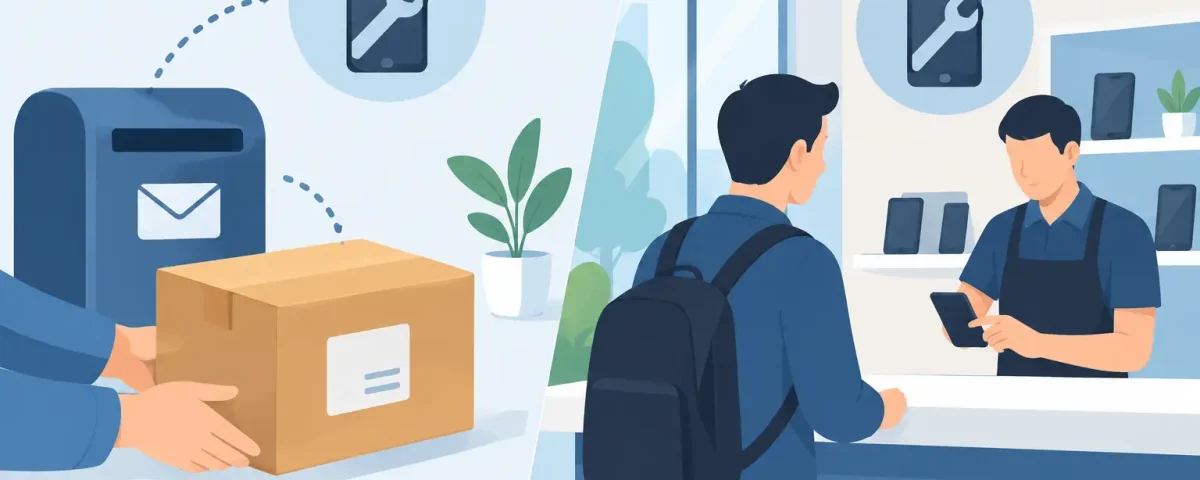 Mail-In Versus Walk-In Repairs: What Works Best?