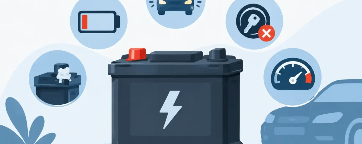 Top Battery Failure Symptoms You Shouldn't Ignore
