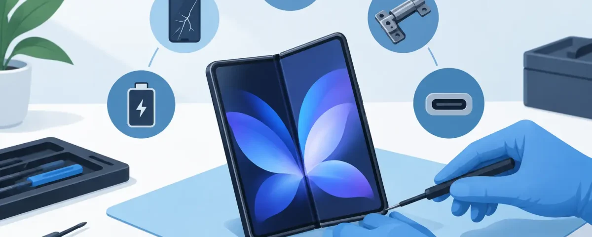 What Foldable Phone Repairs Can Really Fix